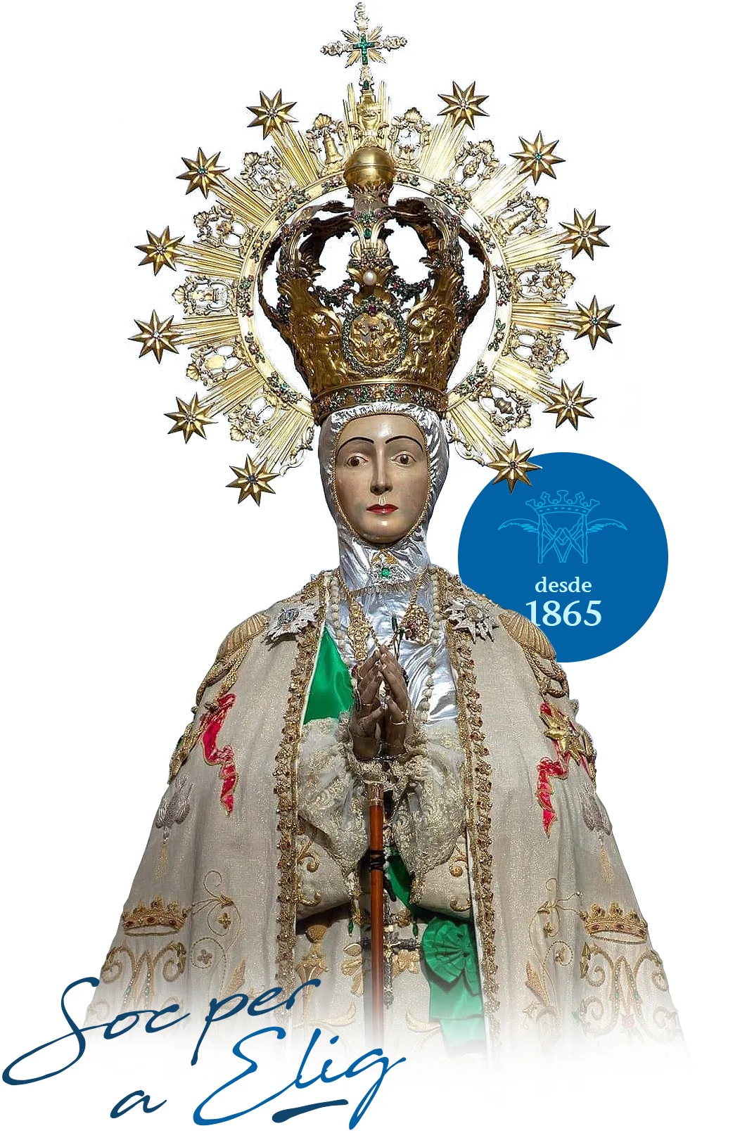 Venida de la Virgen,Elche,Ilicitana,Venida,1865,Fiestas